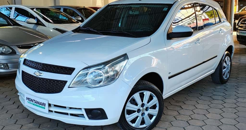 Chevrolet Agile LT 1.4 MPFI 8V FlexPower 5p  - Branca - 2011/2012