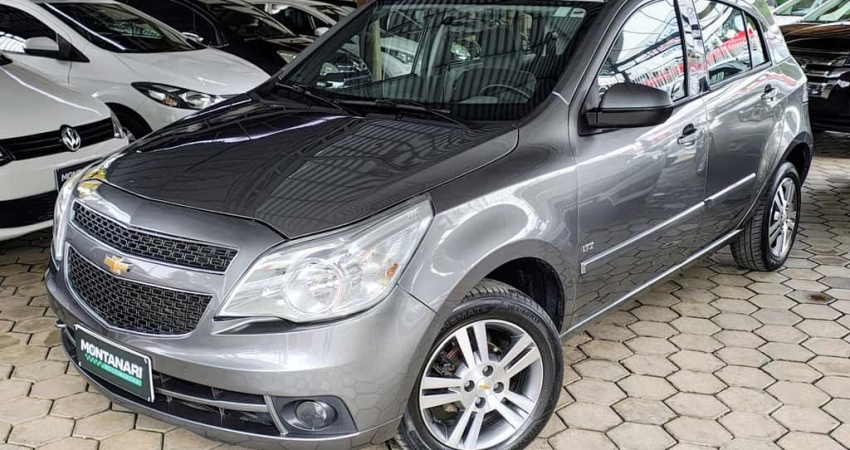 Chevrolet Agile LTZ 1.4 MPFI 8V FlexPower 5p  - Cinza - 2011/2011