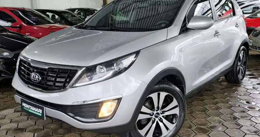 Kia Sportage LX 2.0 16V/ 2.0 16V Flex  Aut.  - Prata - 2013/2014
