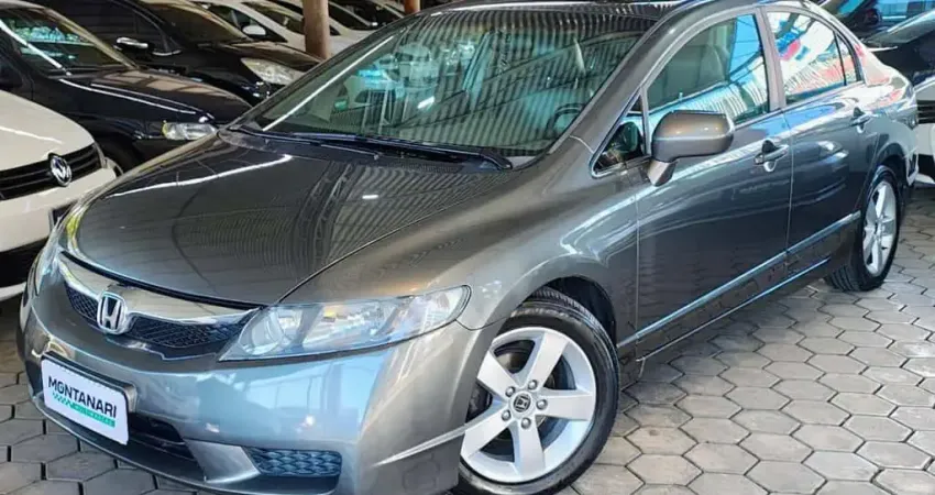 Honda Civic Sedan LXS 1.8/1.8 Flex 16V Aut. 4p  - Cinza - 2009/2009