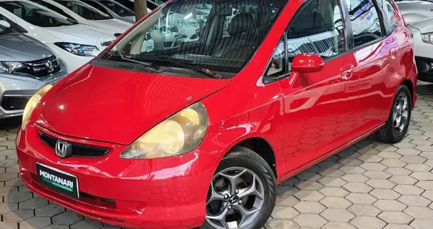 Honda Fit LX 1.4 5p Aut.  - Vermelha - 2005/2005