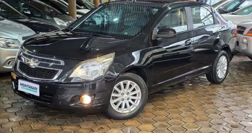 Chevrolet Cobalt 1.4 LTZ - Preta - 2015/2015