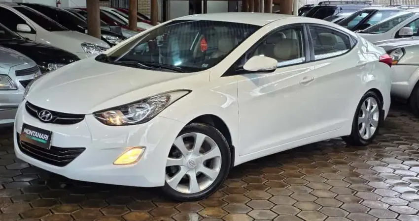 Hyundai Elantra GLS 1.8 16V Aut.  - Branca - 2012/2013