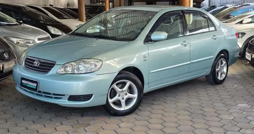 Toyota Corolla XLi 1.6 16V 110cv Mec.  - Prata - 2007/2007