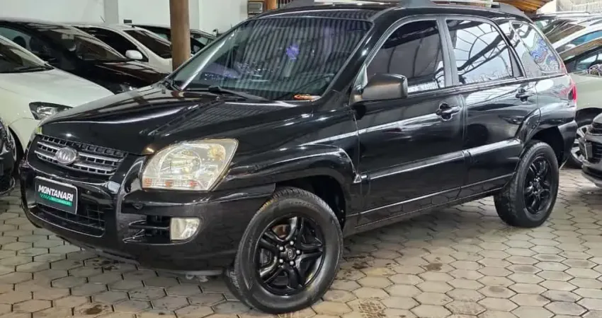 Kia Sportage LX 2.0 16V 142cv 5p  - Preta - 2008/2008