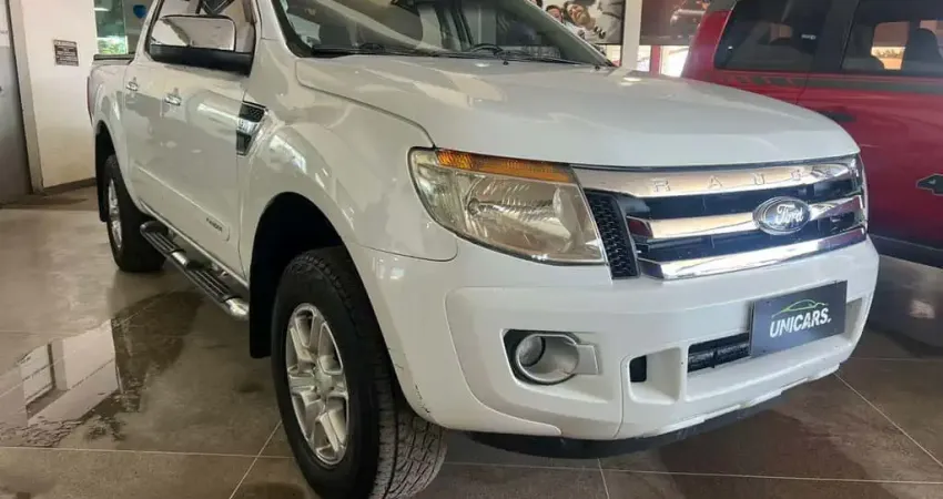Ford Ranger XLT 3.0 PSE 163cv 4x4 CD TB Dies.  - Branca - 2013/2013