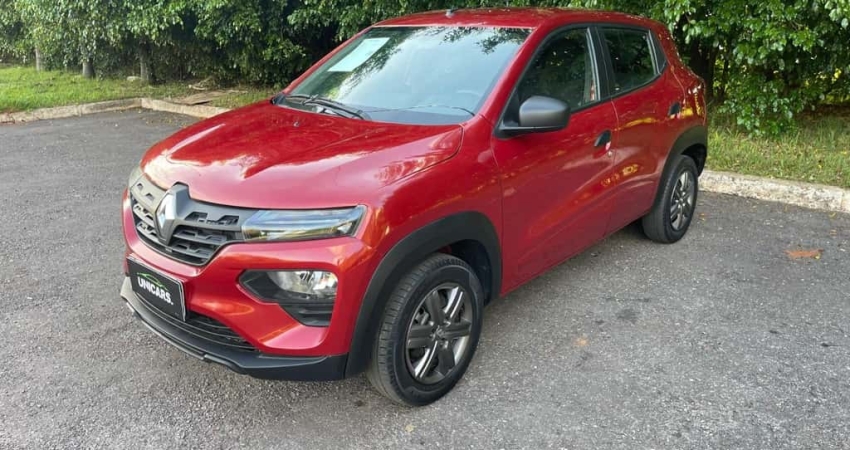 Renault Kwid Zen 1.0 Flex 12V 5p Mec.  - Vermelha - 2022/2023