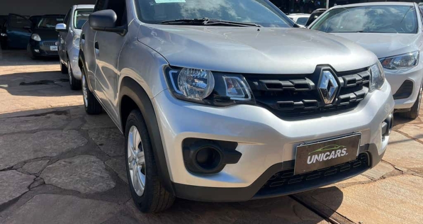 Renault Kwid Zen 1.0 Flex 12V 5p Mec.  - Prata - 2021/2022