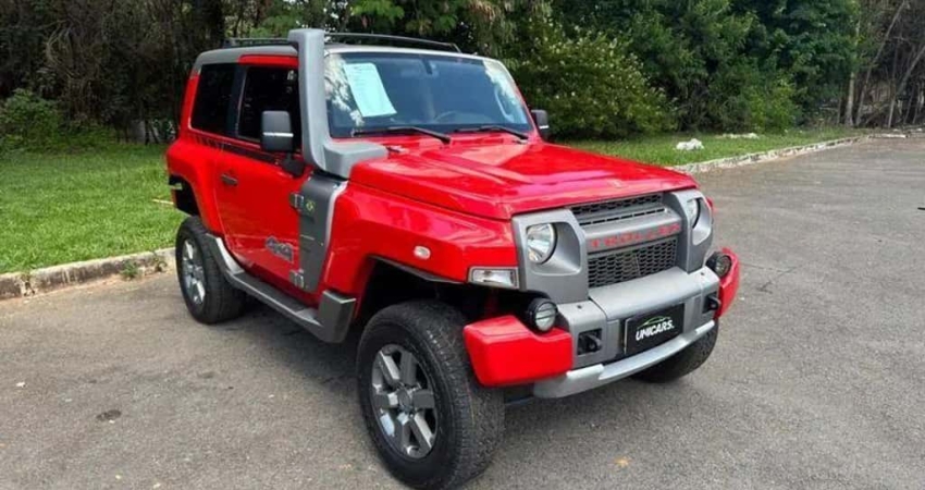 Troller T4 BOLD 4X4 3.2 TDI CAP. RÃ?GIDA DIESEL - Vermelha - 2017/2017