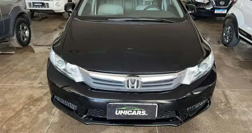 Honda Civic LXCIVIC LXS - Preta - 2012/2013