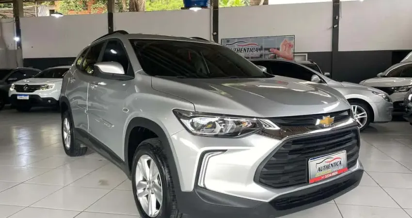 Chevrolet Tracker LT 1.0 Turbo 12V Flex Aut.  - Prata - 2021/2022