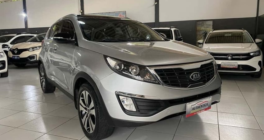 Kia Sportage EX 2.0 16V/ 2.0 16V Flex Aut.  - Prata - 2013/2014