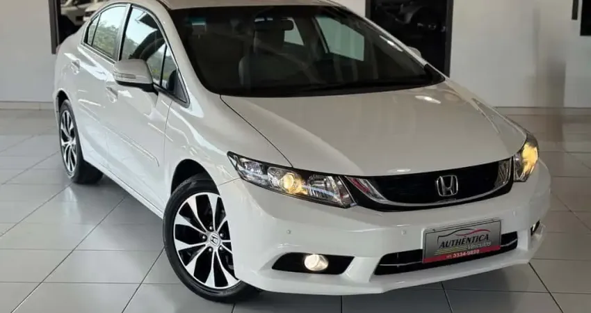 Honda Civic civic lxr - Branca - 2014/2015