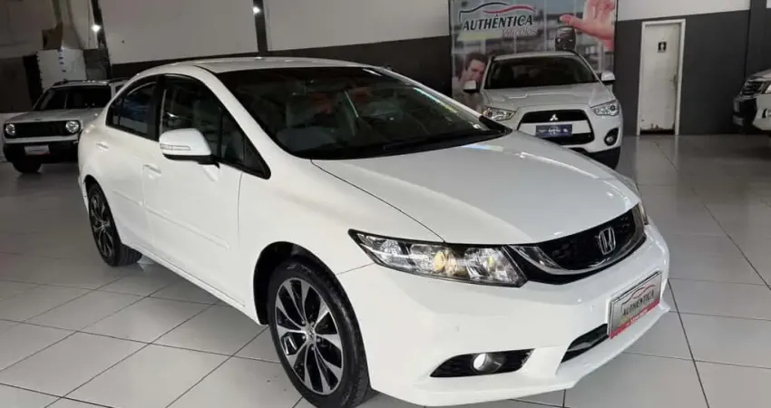 Honda Civic civic lxr - Branca - 2014/2015