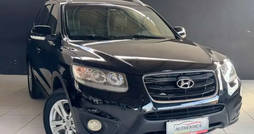 Hyundai Santa Fe GLS 3.5 V6 4x4 Tiptronic  - Preta - 2010/2011