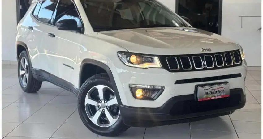 Jeep Compass SPORT 2.0 4x2 Flex 16V Aut.  - Branca - 2017/2017