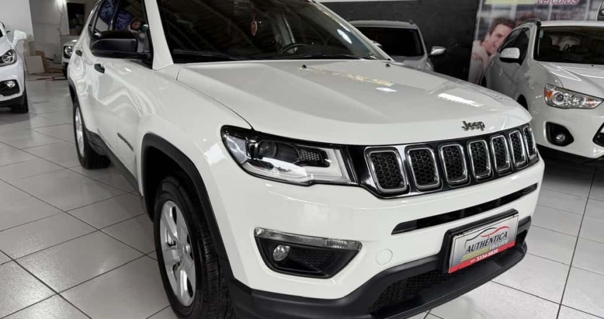Jeep Compass SPORT 2.0 4x2 Flex 16V Aut.  - Branca - 2017/2017