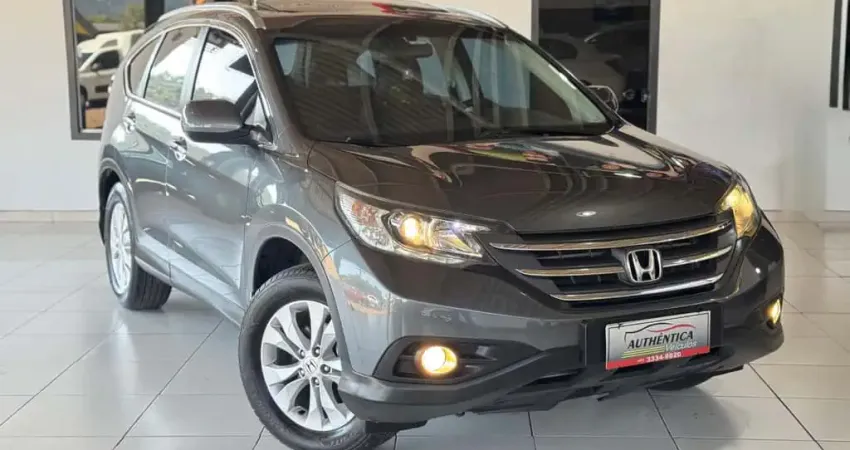 Honda CR-V /  EXL FLEX - Cinza - 2013/2013