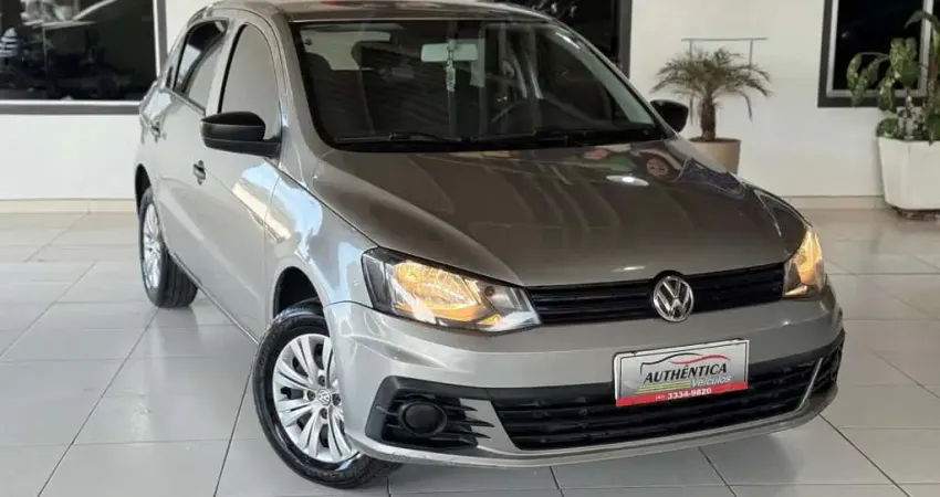 Volkswagen Gol Trendline 1.0 T.Flex 8V 5p  - Prata - 2017/2018