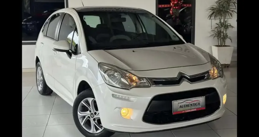 Citroën C3 Tendance 1.5 Flex 8V 5p Mec. - Branca - 2015/2015