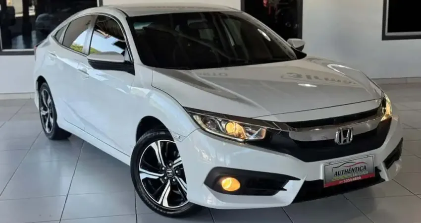 Honda Civic Sedan EX 2.0 Flex 16V Aut.4p  - Branca - 2018/2019