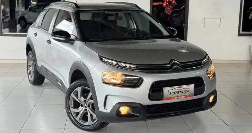 Citroën C4 CACTUS FEEL 1.6 16V Flex Aut.  - Prata - 2021/2022