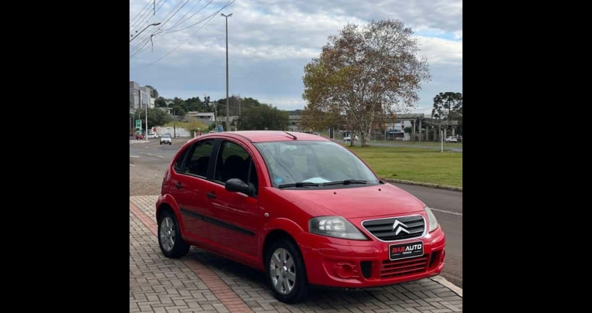 Citroën C3 CITROEN /C3 GLX 14 FLEX - Vermelha - 2012/2012