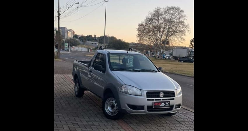 Fiat Strada Working 1.4 mpi Fire Flex 8V CS  - Prata - 2013/2013