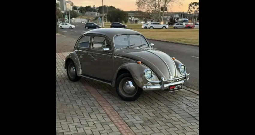 Volkswagen Fusca fusca 1300 - Bege - 1967/1967