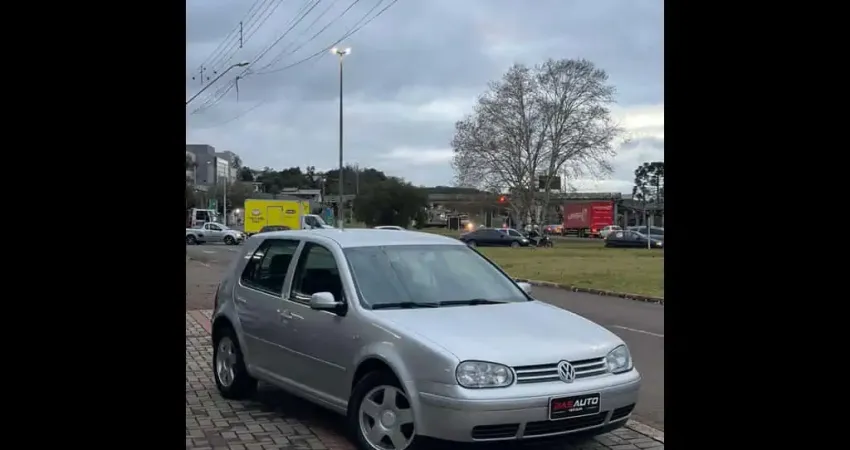 Volkswagen Golf 1.6Mi/ 1.6Mi Gener./Black & Silver - Prata - 2002/2002