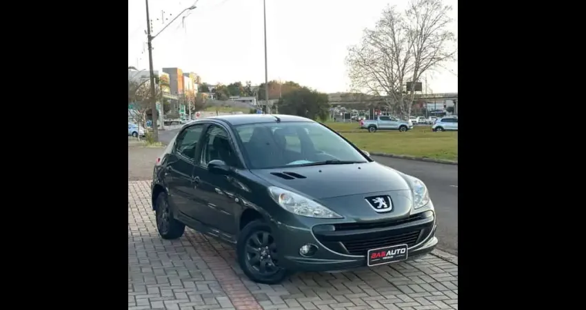 Peugeot 207 I/ HB XR S - Cinza - 2009/2010