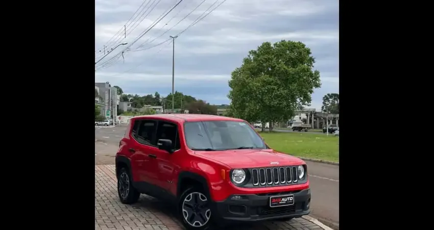Jeep Renegade Sport 1.8 4x2 Flex 16V Aut.  - Vermelha - 2017/2017