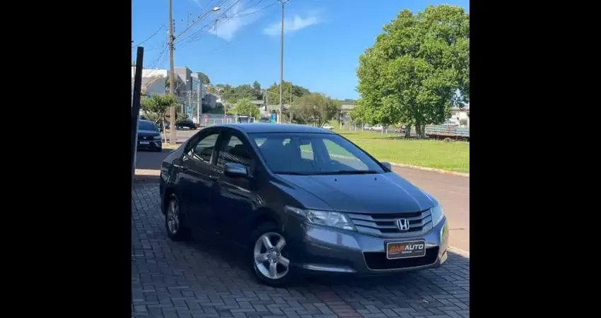 Honda City LX FLEX - Cinza - 2009/2010