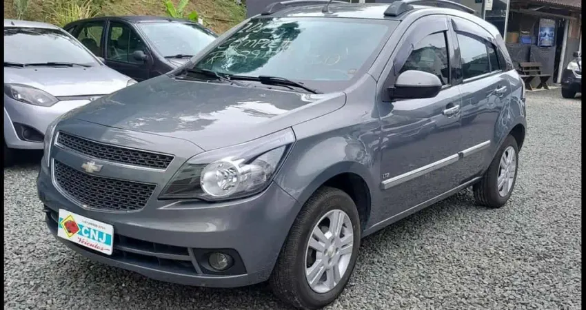 Chevrolet Agile LTZ 1.4 MPFI 8V FlexPower 5p  - Cinza - 2013/2013