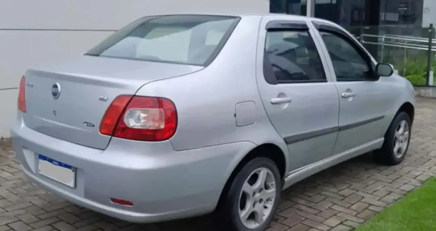 Fiat Siena ELX 1.0 mpi Fire/Fire Flex 8V 4p  - Prata - 2006/2007
