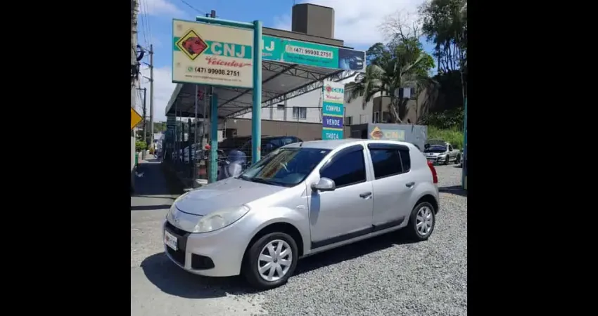 Renault Sandero Expression Flex 1.6 16V 5p  - Prata - 2011/2012