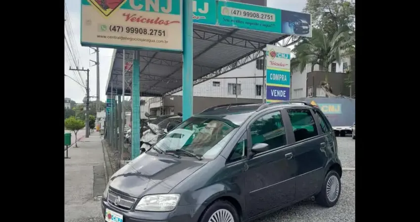 Fiat Idea ELX 1.4 mpi Fire Flex 8V 5p  - Cinza - 2008/2009