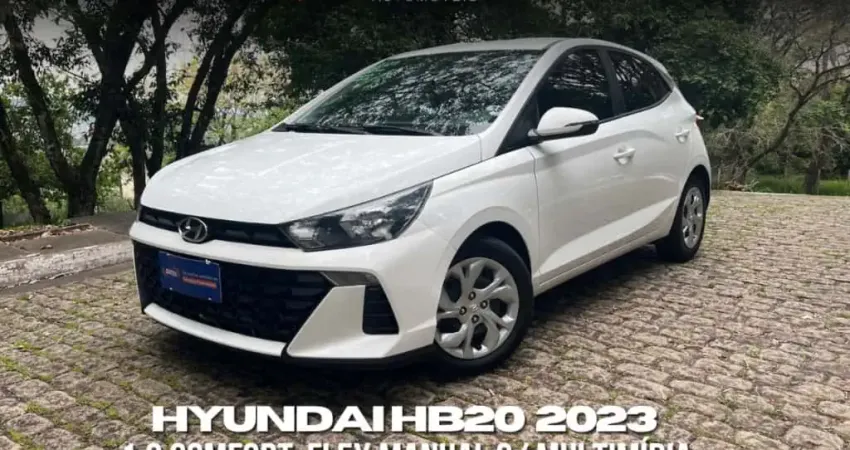 Hyundai Hb20 2023 1.0 12v flex comfort manual