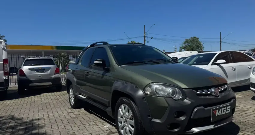 FIAT STRADA CD ADVENTURE 1.8 DUALOGIC - 2013/2014 - 176043 MIL KM - COMPLETA 