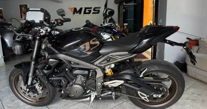 TRIUMPH STREET TRIPLE RS 765 ABS - 2022/2023 - 10.514 MIL KM 