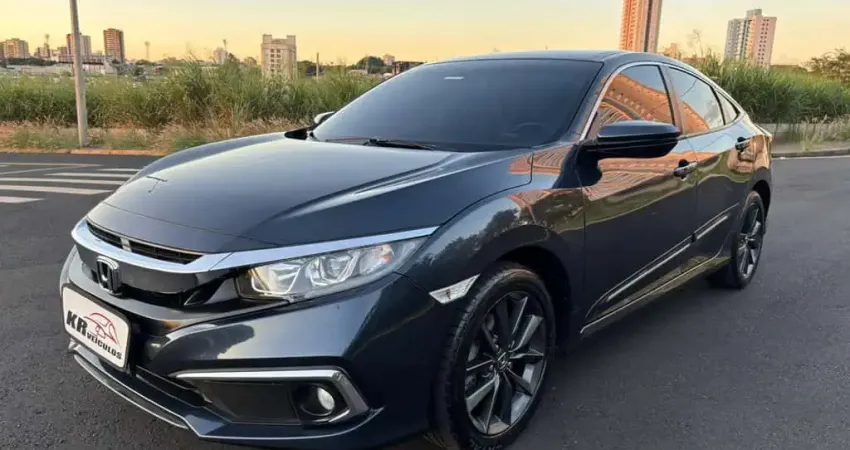 Honda Civic EX CVT 2021 - Azul - 2020/2021