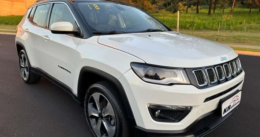 Jeep Compass LONGITUDE Flex 2018 - Branca - 2017/2018
