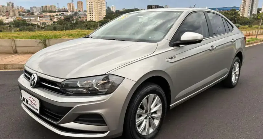 Volkswagen Virtus W/ AF 1.6 AT 2019 - Prata - 2018/2019