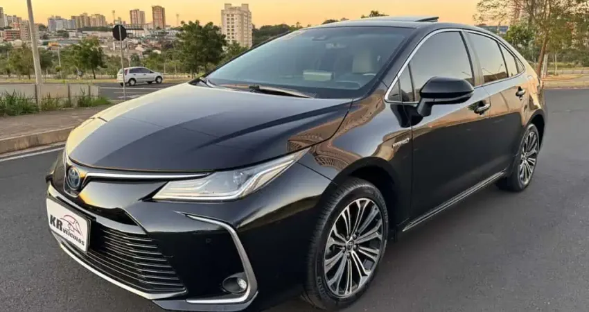 Toyota Corolla APREMIUM 2023 - Preta - 2023/2023