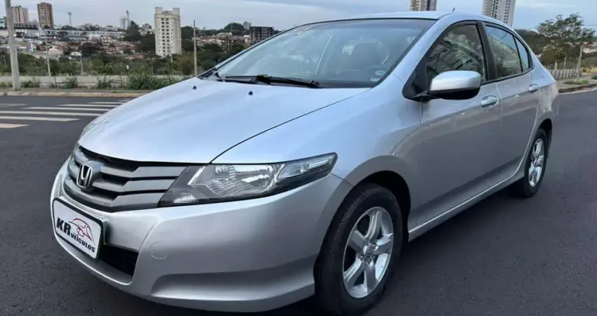 Honda City DX FLEX 2011 - Prata - 2010/2011