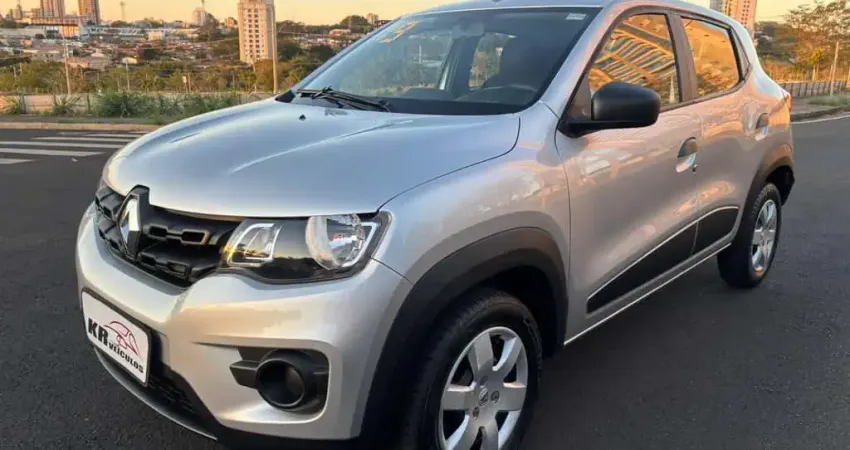 Renault Kwid ZEN 10MT 2019 - Prata - 2018/2019