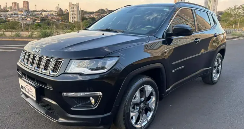 Jeep Compass LONGITUDE FLEX 2019 - Preta - 2018/2019