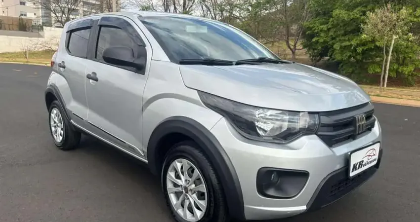Fiat Mobi LIKE 2021 - Prata - 2021/2021