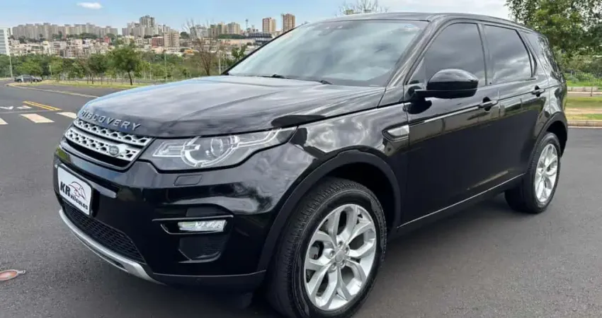 Land Rover Discovery Sport SI4 HSE 7L 2015 - Preta - 2015/2015