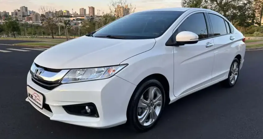 Honda City EX CVT 2015 - Branca - 2015/2015